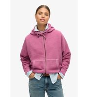 superdry para mujer w2012324a sudadera essential logo overdyed zh rosa m casual algodon