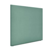 cabecero de tela aqualine liso hasta el suelo 150x120cm camas 150 - verde agua