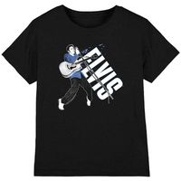 elvis presley camiseta on his toes para nina
