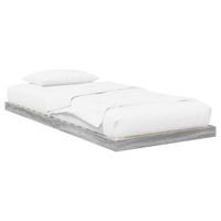 estructura de cama de suelo sonoma 75 x 190 cm vidaxl