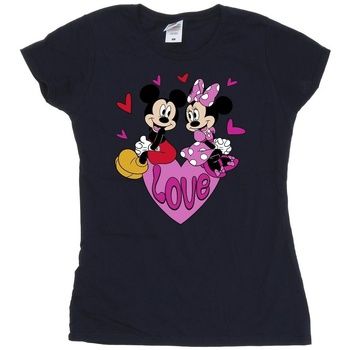 Disney Camiseta Love Hearts para mujer
