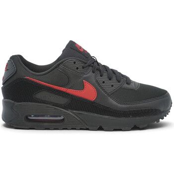 Nike Deportivas Moda Air Max 90 Black Tough Red para hombre