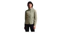 chaqueta con capucha gore wear concurve windstopper beige para mujer