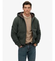 superdry para hombre m2014502a sudadera borg lined verde s casual algodon