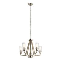 lampara de arana deryn 5 luces