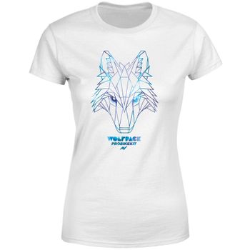 Wolfpack Galaxy Chest Women's T-Shirt - White - 4XL - White