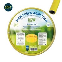 manguera agricola amarilla o interior 19mm o exterior 25mm 58 rollo 50mts