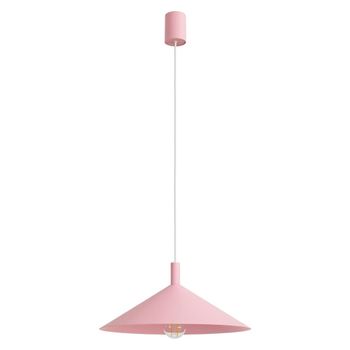 Lámpara colgantes rosa acero alt. 135 cm