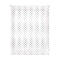 estor enrollable infantil - estor infantil tamano 100x250 - estor enrollable color blanco con estrellas gris  blindecor