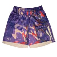 pantalon corto anta kai purple