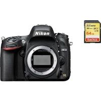 NIKON D610 Cuerpo + tarjeta SD de 64GB