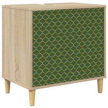 Mueble De Cuarto De Baño Geleen Sonoma 60 X 40 X 60 Cm Vidaxl