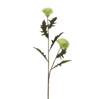 tallo de cardo artificial verde limon h78
