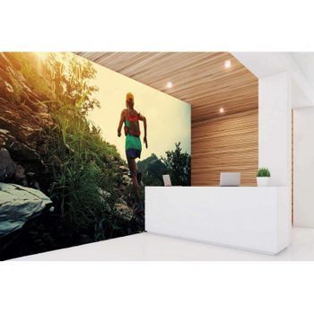 Fotomural Vinilo Running Sendero De Montaña 400 X 300 Cm