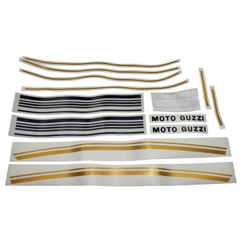 Pegatina Moto Guzzi 850 T3 California kit oro/negro