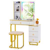 tocador con 7 luces led dinamicas y 7 estaticas regulables 60 cm
