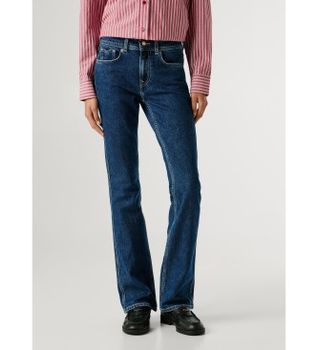 Pepe Jeans para mujer. PL20509245SA Jeans Bootcut Piper azul (29/34), Casual, Algodón, Denim