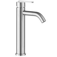 grifo de lavabo rea ontario js-11801-1n high brush nickel