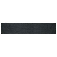 alfombras de area rectangular gris oscuro 80 x 400 cm yute vidaxl