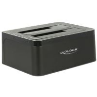 base de conexion delock 62661 para 2 hddssd usb 32 gen 1