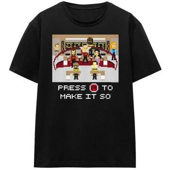 Star Trek Camiseta Make It So Pixel para mujer