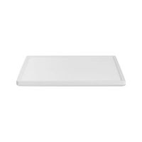 lampara led cuadrada empotrada en el techo plafon con mando a distancia 42 cm blanco tivora