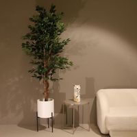 ficus verde artificial 180cm r naturing monde
