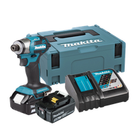 kit de atornillador de impacto de 4 etapas sin escobillas de 18 v dtd173rtj