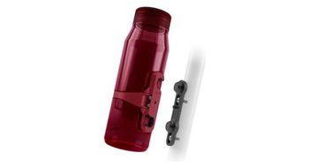 Botella  strong fidlock twist   strong 700 ml life   accesorio base para bicicleta rojo