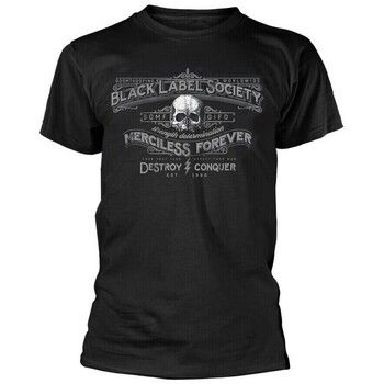 Black Label Society Camiseta Merciless Forever para hombre