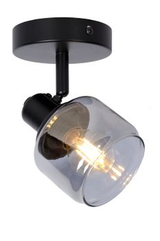 Foco de techo de metal 1xe14, negro