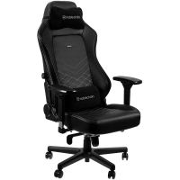 noblechairs hero cuero pu silla gaming negrablanca