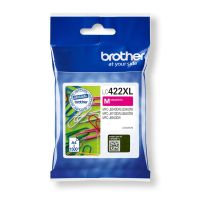 cartucho de tinta original brother lc-422xlm magenta
