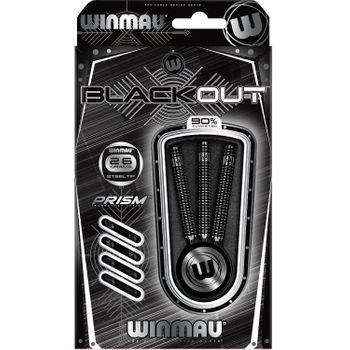 Dardos Winmau Blackout Punta De Acero 26gr