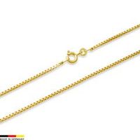 cadena veneciana oro de 8 quilates 50cm