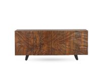 aparador de 4 puertas en madera maciza de mango