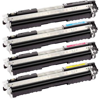 Compatible Multipack Canon i-SENSYS LBP-7018C Printer Toner Cartridges (4 Pack) -4370B002AA