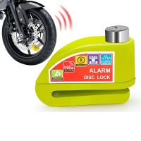 candado inteligente de disco para bicicleta 110 db de alarma fuerte proteccion antirrobo aleacion de aluminio resiste