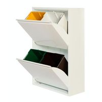 armario metalico reciclaje pat 4 blanco