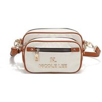 nicole lee bolso de mano bandolera margot de 2 piezas blanco para mujer
