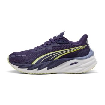 Zapatillas Puma Velocity NITRO 4 Morado Verde Mujer SS26, Talla 39 - EUR