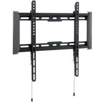 soporte de pared tooq lp1073f-b para tv 32-70 pulgadas fijo acero negro