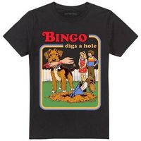 steven rhodes camiseta bingo digs a hole para hombre