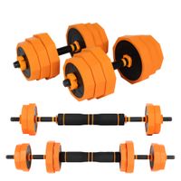 ozio fitness kit mancuernas ajustables 10 kg  15 kg  20 kg  30 kg  40 kg 2 en 1 pesos poligonales fitness