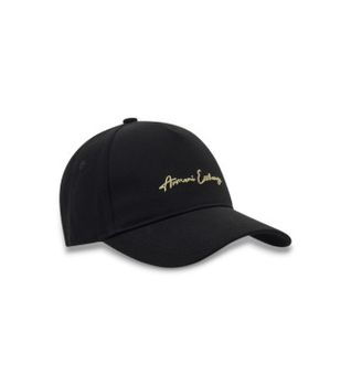 A|X Armani Exchange para mujer. XW000956AF13848MC021 Gorra Urban negro (OSFA), Casual, Algodón