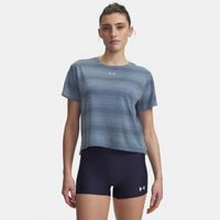 under armour velociti  camiseta de running mujeres - azul