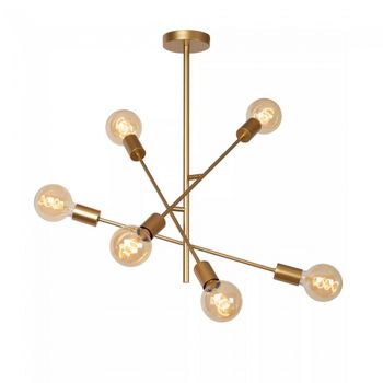 Plafón de techo moderno lester (6 luces)