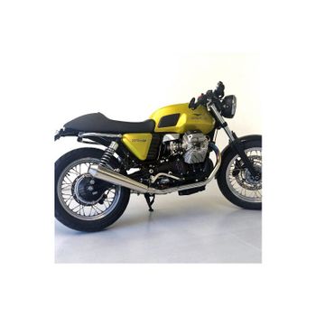 Silenciador de escape Moto Guzzi V 7 i.e. Cafè Mistral par cónico corto