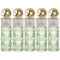 pack de 5 eau de parfum mujer saphir idile 200 ml