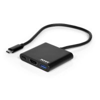 base para portatiles port designs port connect 900140 usb-c 4k ultra hd 60w